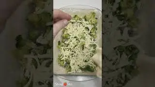 Broccoli al forno filanti e dorati 🥦🧀