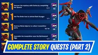 Fortnite Complete Story Quests (Part 1) - How to EASILY Complete Stranger Story Quests