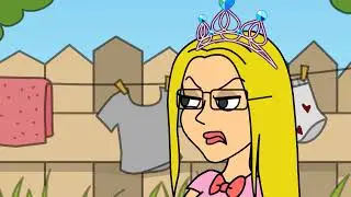 Childish Catherine's princess dress