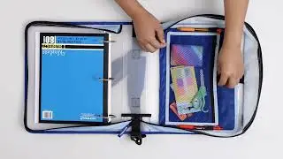 The Go Tab Zipper Binder by Case It