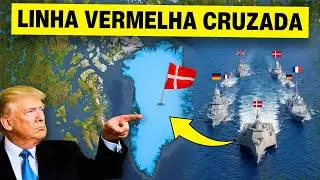 Trump Quer Tomar a Groenlândia à Força... Europa Reage de Forma Assustadora