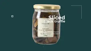 Sliced black truffle - How to use