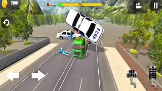 Giant Long Truck 2021 - Beam Truck Crashes - PK GAME TV