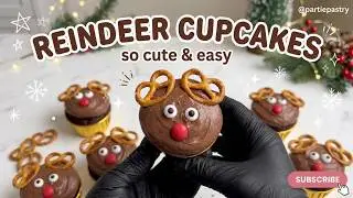 The Cutest Cupcakes 🦌❄️ | Chocolate Cupcakes