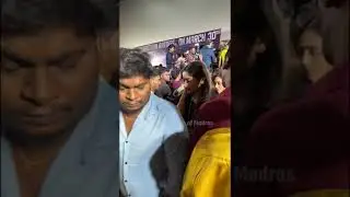 VERY POLITE Sayyesha | #sayyesha #pathuthala #simbu #silambarasan  #reels  #shorts  #arya #dancer