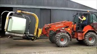 New Schaffer 9630T & Tanco 1320 Wrapping Bales