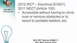 Readily Accessible Ground Fault Circuit Interrupters - GFCI