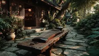 Zen Chińska Muzyka ~ Melodie Fletu Bambusowego i Erhu dla Relaksu i Skupienia