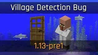 Ошибка обнаружения деревень | Minecraft 1.13