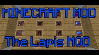 MINECRAFT MOD - The lapis mod 1.7.10 - Mod de lapis lazuli - (Mod Review) PT-BR