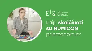 Kaip skaičiuoti su NUMICON priemonėmis?