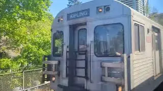Line 2 Bloor-Danforth | TTC Subway Train Ride From Kipling To Dundas West Station