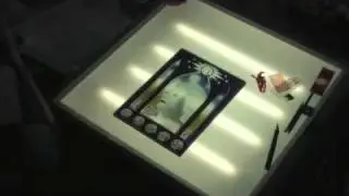 stained glass demonstration. Joseph Cavalieri.