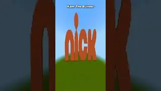Nickelodeon | Logo | Minecraft | Who Built It Better ?