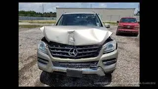 4JGDA5HB8CA072690 MERCEDES BENZ ML CLASS 2012