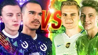 FIFA 18 : DAS HEFTIGSTE 2 VS 2 GEGEN VFL WOLFSBURG ESPORTLER !! 🔥🔥🔥