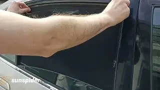 Privacy shades custom fit car sun shade curtain assembly in Lexus GS2