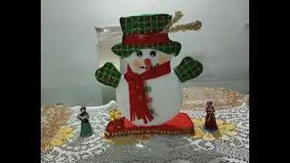 Lindo centro de  Centro de mesa Navideño