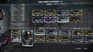 Pro Paris Prime Build (Warframe) U19