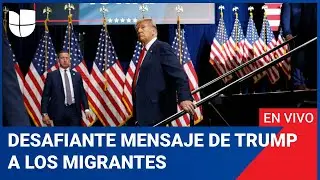 Edicion Digital: El expresidente Trump amenaza a los inmigrantes si es reelecto