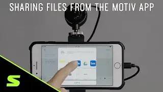 How to Share Audio in the ShurePlus MOTIV App via Email, Texts, and More