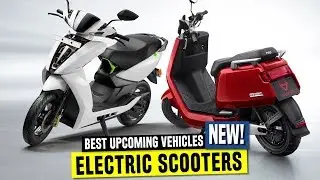 7 New Electric Scooters in 2019 ft. Smart Ather 450 and Vespa Elettrica