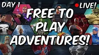 Free To Play Adventures - Day 1: The Account Begins - Marvel Contest Of Champions