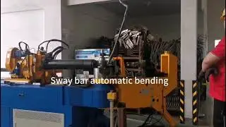 How a sway bar is bent? #swaybar #stabilizerbar #manufacturing