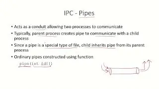 OS24 - Pipes | Interprocess Communication