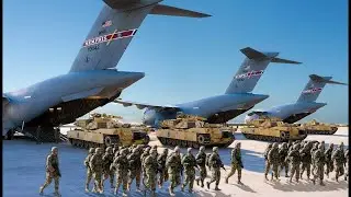 ИРАН В ШОКЕ! Элитные войска и десятки американских танков M1 Abrams прибыли на Ближний Восток.
