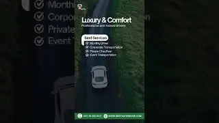 Experience Luxury & Comfort With Professional Driver Service Of Best Safe Driver 🚗✨👔