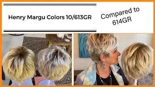 Henry Margu Wigs comparison Nikki 614GR and IRIS 10/613GR // Meat-n-Taters Wig Reviews //
