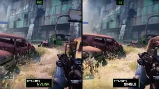 Destiny 2 Steam - 4K Highest TITAN RTX NVLINK (SLI) Vs TITAN RTX Single