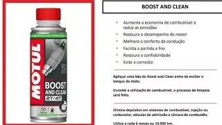 14- Motul Boost And Clean.