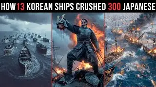 When 13 Korean Ships CRUSHED 300 Japanese Warships | Admiral Yi&rsquo;s Perfect Naval Trap 1592