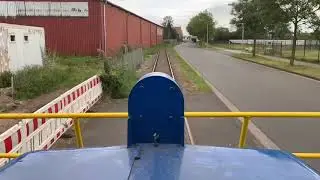 Auf Tour mit der Hafenbahn in Leer