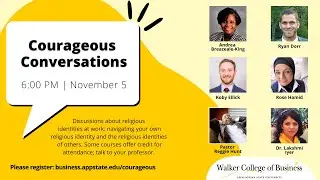 Courageous Conversations: Religious Identities in the Workplace