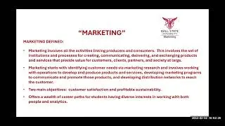 BSU Marketing