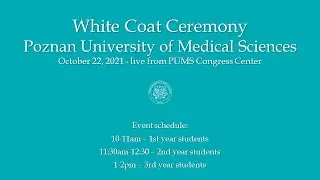 PUMS White Coat Ceremony 2021 - Session I (10:00-11:00)