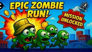 Zombie Tsunami: Beach Cap Mission Gameplay | FunCrushYT Long Video