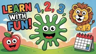 Fun Learning for Kids: Fruits, Animals, Colors, Days & Counting to 20!