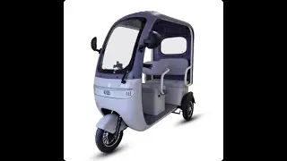 HLD Outdoor Electric Trike 3 Seats Electric Scooter 650W 60v Open Electric Tricycle for Adult
