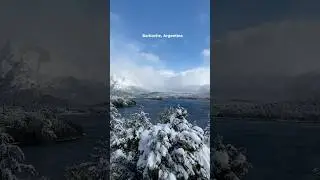 Мир, где все наоборот🌎 #аргентина #барилоче #патагония #argentina #bariloche #patagonia