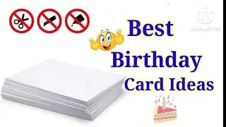 Beautiful Birthday Card making ideas/DIY  Birthday card/Handmade cards for Birthday/Greeting cards 