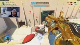 Overwatch Best Support Player mL7 Showing His Baptiste Aim Skills