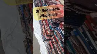 Bedsheet Wholesale | 3D Print | Gold Bedsheet | Single Bed Double bed #3d #bedsheet #chadar #fabric