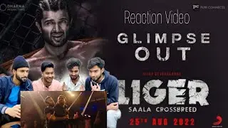 Reaction On Liger | Reaction Video | Vijay Deverakonda , Ananya Pandey | Glimpse | @v2reaction256