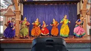 Kaali keerthanam by senior students- Jan16th Sree Mukambika temple- Kollur 