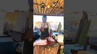 Amazing Stingray Fish Cutting Skills! #youtubeshorts #trending #fishcutting #viral #knifeskills