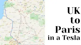 UK to Disneyland Paris - in a Tesla or EV - Best Route advice